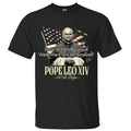 Cardinal Robert Prevost 267th Pope Leo XIV T-shirt, New Catholic Pope, Robert Francis Prevost First American Pope History Shirt, Front Design Unisex Cotton T-shirt for Men for Women Menswear Womenswear Top