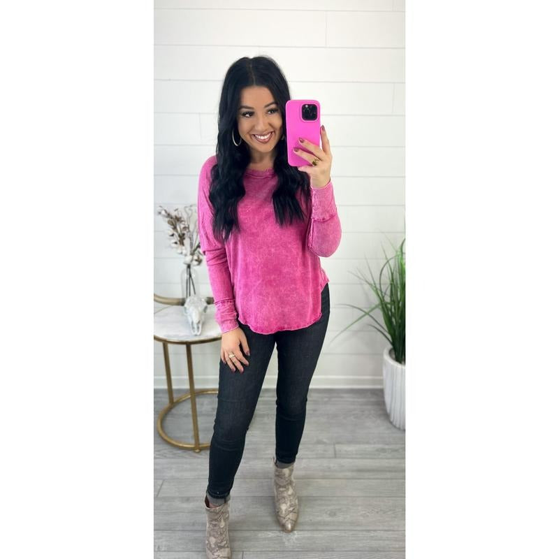 Carter Crinkle Wash Top