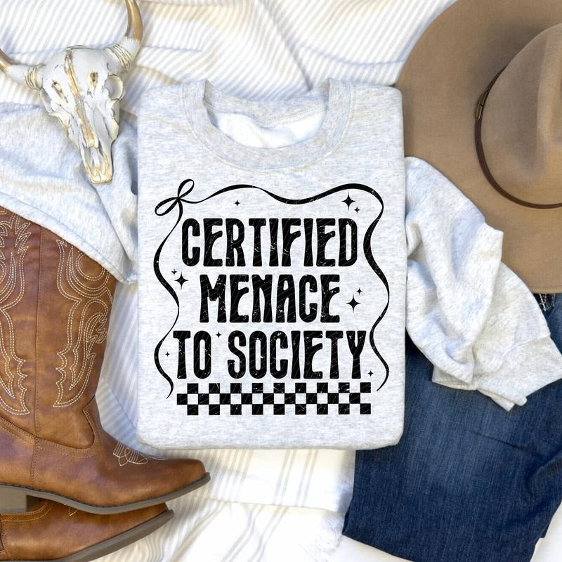 Certified Menace DTF Transfers - THIS IS NOT A SHIRT