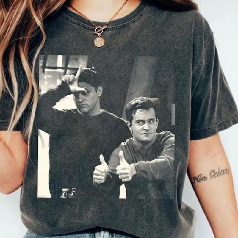 Chandler Bing T-Shirt Sweatshirt Hoodie, Unisex Cotton Tee, Chandler Friends Sitcom Shirt, Chandler Bing Friends Shirt, Friends Chandler Shirt, Matthew Perry Shirt, Friends Chandler Shirt, Clothing Women Men