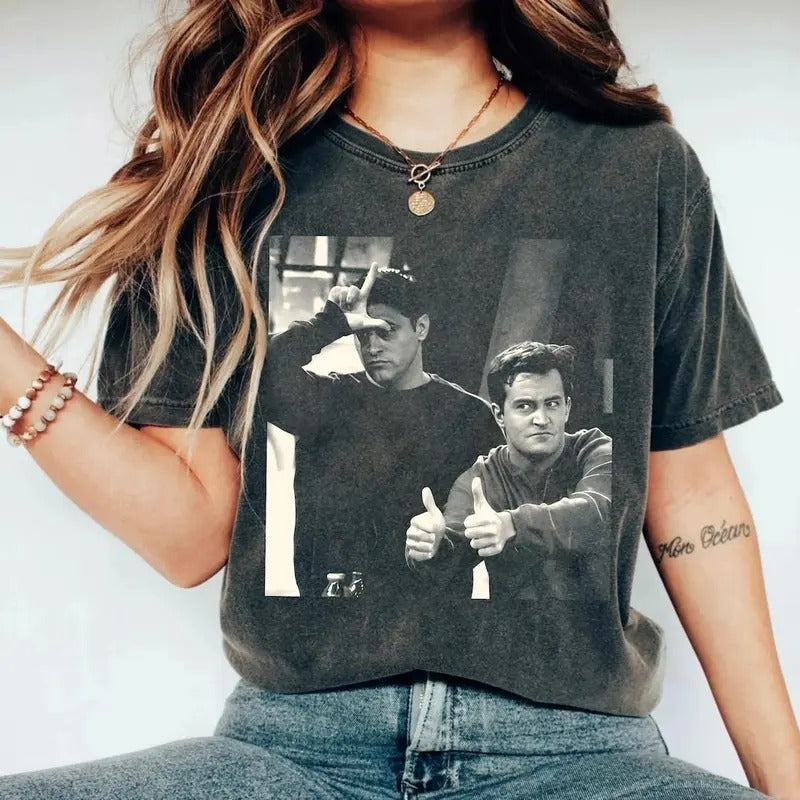 Chandler Retro Friends Shirt , Chand.ler Bing graphic Shirt, Sweatshirt, Chandler Unisex Shirt, Gift for men women Clothing Cotton