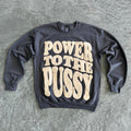 Charcoal Power to the P Long Sleeve Casual Comfort