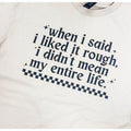Checkered Rough Life Graphic Pullover