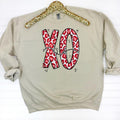 Cheetah XOXOXO Gildan Sweatshirt -- SAND