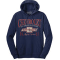 Chevy American Classic Pullover Hooded Sweatshirt - Navy