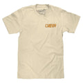 Chevy Chevelle Chevrolet Left Chest Front and Back Print Classic Car T-Shirt - Cream men gifts