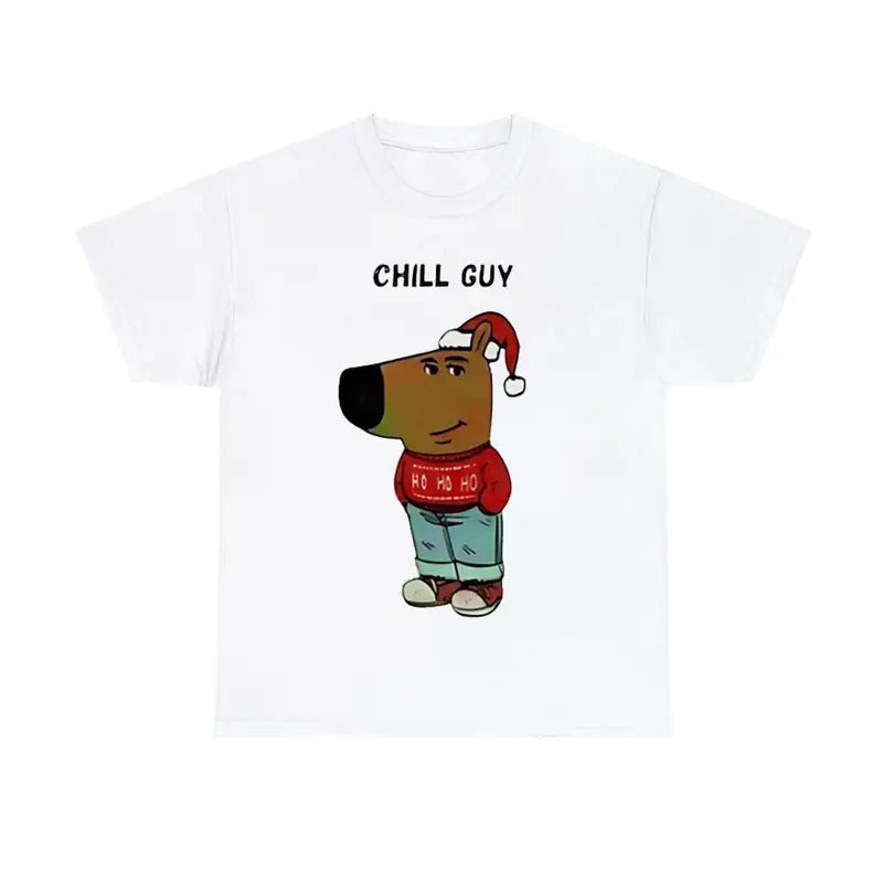 Chill Guy Christmas T shirt Christmas Funny T shirt