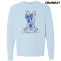 Chinoiserie Happy Easter Long Sleeve Comfort Colors T-Shirt 'NLB'