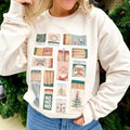 'Christmas Matchboxes' Crewneck Sweatshirt