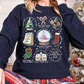 Christmas Song Lyrics Sweatshirt, Christmas Cozy Fall Cute Shirt