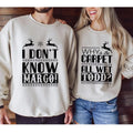 Christmas Vacation Todd And Margo Sweatshirt, Todd And Margo Matching Couple Sweater, Christmas Couple Trip Shirt, Long Sleeve Crewneck Shirt