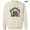 Classic Let Us Adore Him Sweatshirt 'NLB'