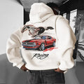 Classic Mustang Racing Hoodie, Unisex, Menswear, Car Hoodie, Classic Cotton