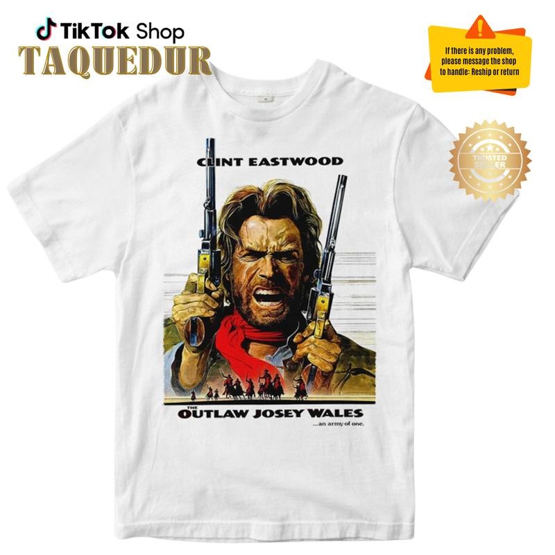 Clint Eastwood The Outlaw Josey Wales T-Shirt, Men's and Women's Sizes Clint Eastwood T-Shirt
