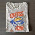Coffee Club T-shirt, unisex tee, crewneck menswear streetwear, gift for him for her, top