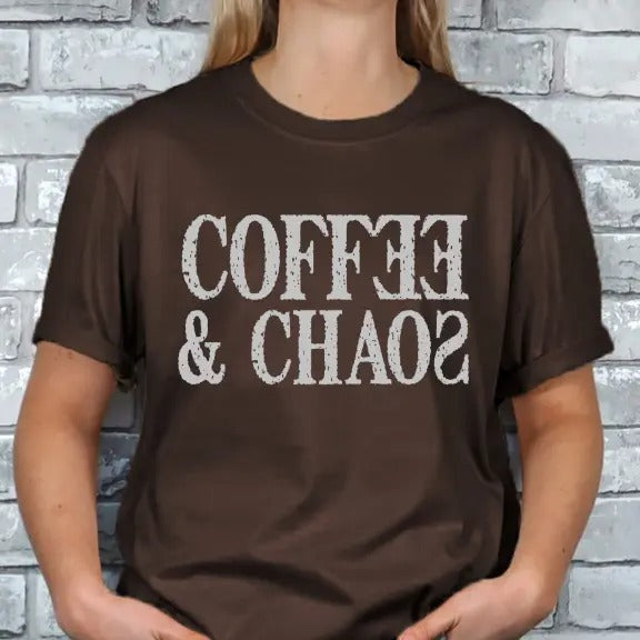 Coffee and Chaos T-shirt