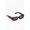 Colour Range Women's Burgundy Y2K Sunglasses