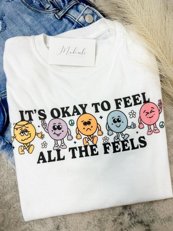 Comfort Colors All The Feels Graphic Tee