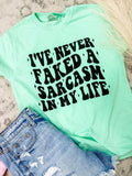 Comfort Colors Sarcasm Graphic Tee