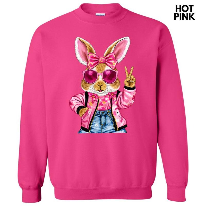 Cool Girl Bunny Sweatshirt 'NLB'