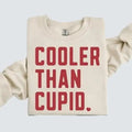 Cooler Than Cupid Valentines Shirt, Valentine Sweatshirt, Retro Valentines Shirt, Kid Valentines Day Gift , Boy Valentines GiftCooler Than Cupid Valentines Shirt