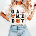 Coquette Basketball T-Shirt, Game Day T-Shirt, Basketball Mom T-Shirt, Basketball Shirt Basketball Mama T-Shirt, Retro Basketball, Sports T-Shirt