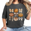 Coquette Sourdough T-Shirt, Women's Bread and Bows Graphic Tee, shirt hot trend 2025