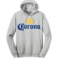 Corona Logo Pullover Hooded Sweatshirt - Gray