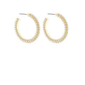 Couture Chic Hoop Earrings