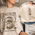 Crescent City Postal Service sweatshirt, House of Earth and Blood, Crescent city otter, SJM Merch, Crescent City, SJM sweatshirt, Lunathion
