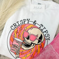 Crispy & Tipsy Graphic Top