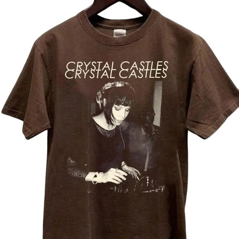 Crystal Pop Music Gift Tshirt Crystal Album Graphic Castles 2024 Unisex Shirt Hoodie, Sweatshirt | GrindPrints.com