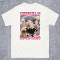 Currently in La-La Land Funny Cat Meme Tee Shirt, Cringe T-shirt, Ugly Shirts