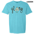 Cursive Glory Angel Comfort Colors T-Shirt 'NLB'