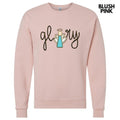 Cursive Glory Angel Sweatshirt 'NLB'