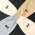 Custom Embroidered Initial Heart Sweatshirt, Personalized Couples Hoodie, Valentines Couple Initials, Matching Sleeve Initial Hoodie