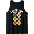 Cute Check Out My Six Pack Doughnut Abs Art Tank Top