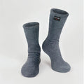 Polar Feet Fleece Socks - Soft Grey