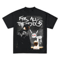 DRAKE FOR ALL THE DOGS JUMBO BOOTLEG GRAPHIC T-SHIRT - STREETWEAR