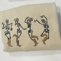 Dancing cowboy skelly sweatshirt
