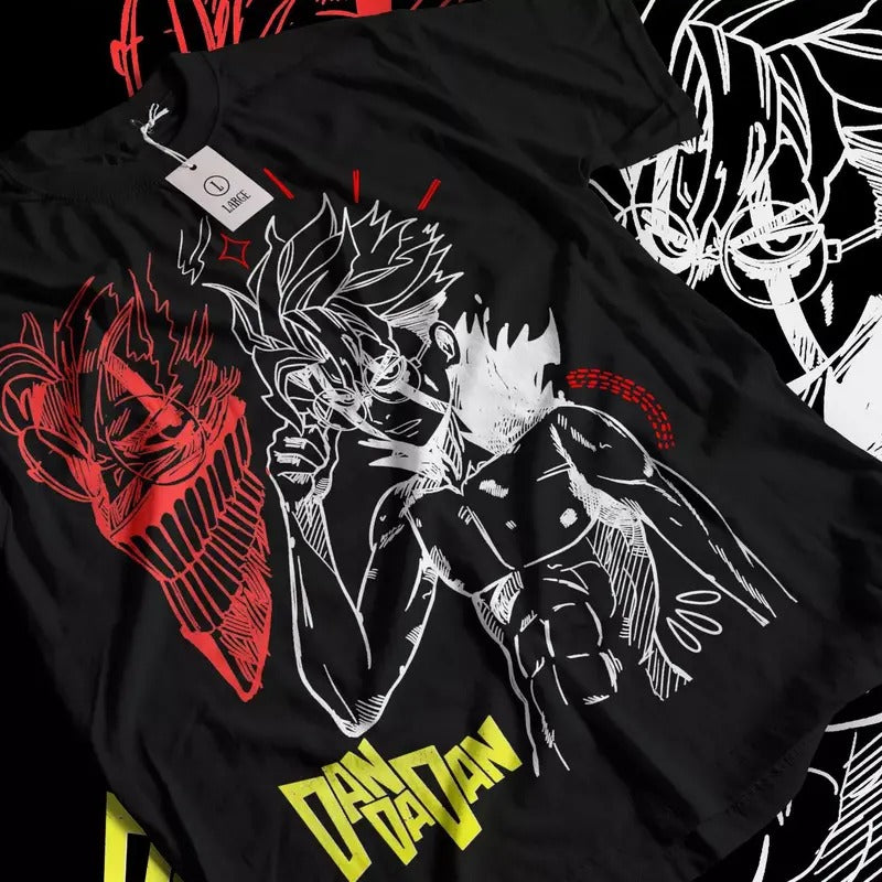Dandadan T-shirt Japanaise Anime Manga Gift Shirt All Size