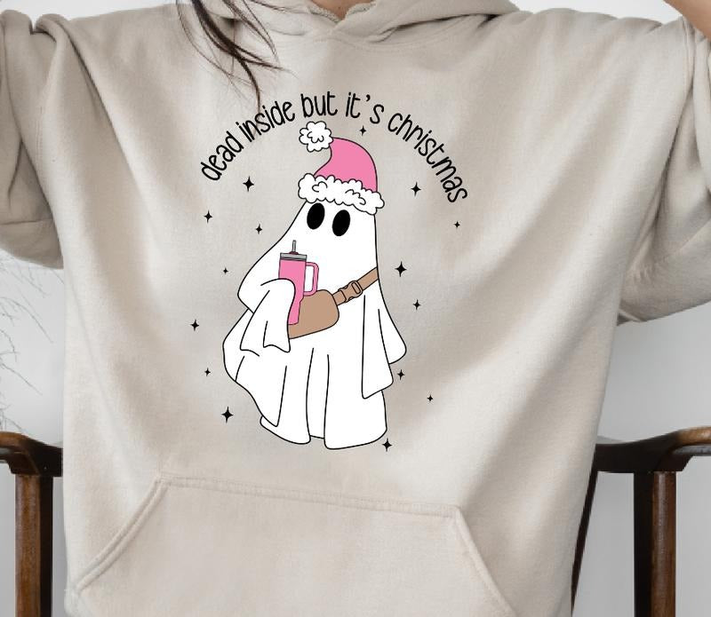 Dead Inside but it's Christmas Sweatshirt