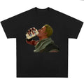 Default Drinking Beer Coor T-Shirt Graphic Tee Shirt for Men Women Fans
