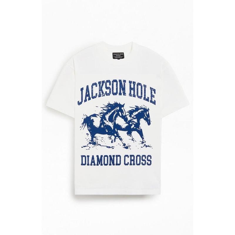 Diamond Cross Ranch Men's Jackson Hole T-Shirt - Multicolor