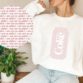 Diet Coke "I Am Not an Addict" Crewneck | Diet Coke Lover Sweatshirt - Unisex Style - Funny Design -  Funny Sweatshirt Womenswear Hoodie