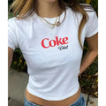 Diet Coke Baby Tee, funny shirt dark humor,  grunge trendy, funny gift for friend, gift diet coke fan