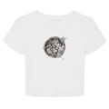 Disco Ball Y2K Aesthetic Cropped Graphic T-Shirt