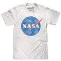 Distressed NASA Logo T-Shirt - White