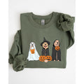 Dog Ghosts, Skeleton, Funny, Pumpkin, Spooky, Witch, Aesthetic, Meme, Halloween, Costume Sweatshirt