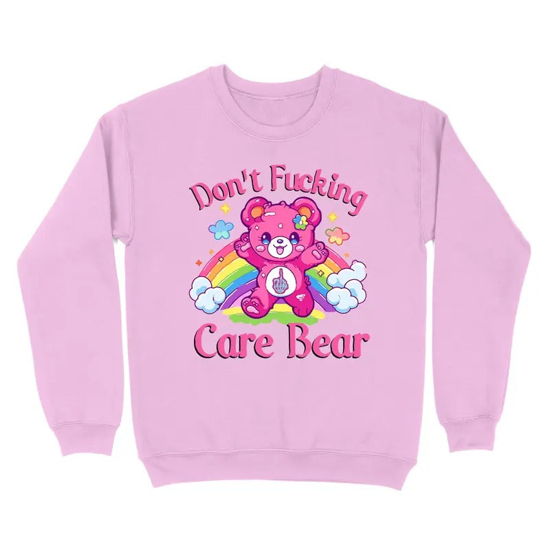Don't Care Bear Crewneck